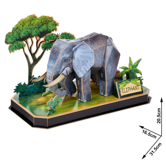 3D Animal Pals Puzzle - Elephant