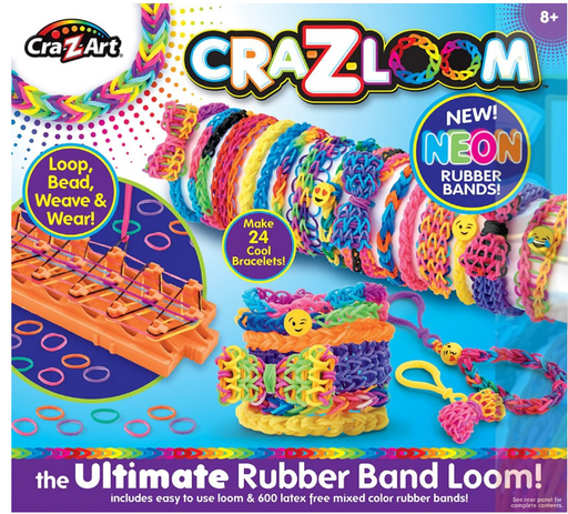 Cra-Z-Loom The Ultimate Rubber Band Loom Bracelet Maker