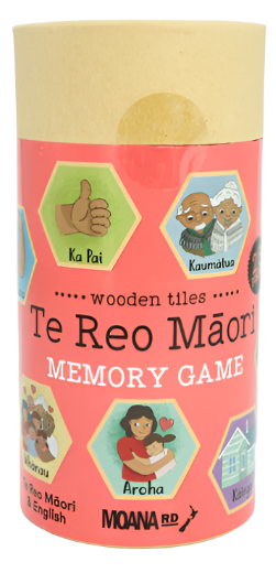 Moana Rd Te Reo Maori Wooden Memory Game