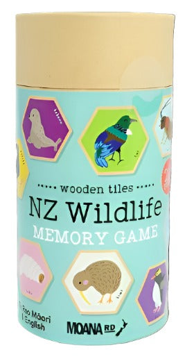 Moana Rd Wildlife Wooden Memory Game