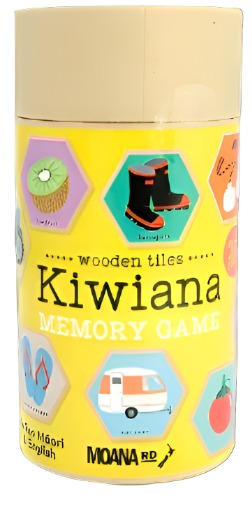 Moana Rd Kiwiana Wooden Memory Game