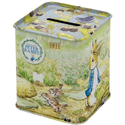 Peter Rabbit Money Box Tin