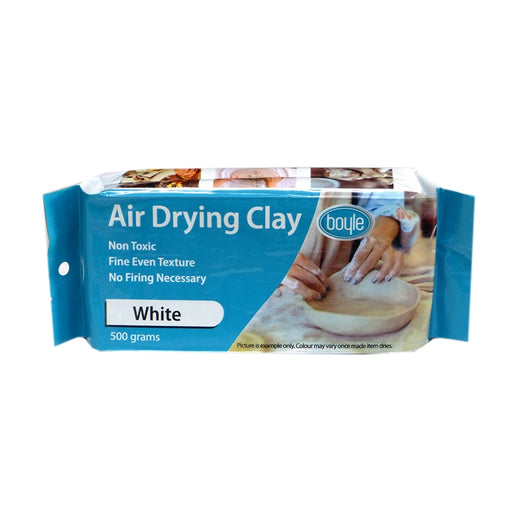 Boyle Air Drying Clay White 500g_Grandpas Toys Geraldine