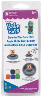 Sculpey Bake Shop - Glow in the Dark Clay_Grandpas Toys Geraldine