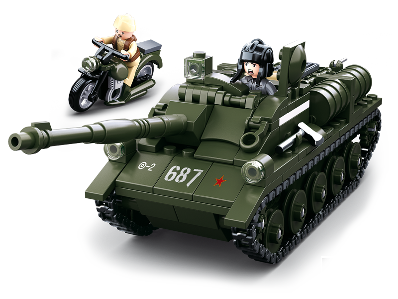 Sluban Army Allied Tank Destroyer_Grandpas Toys Geraldine