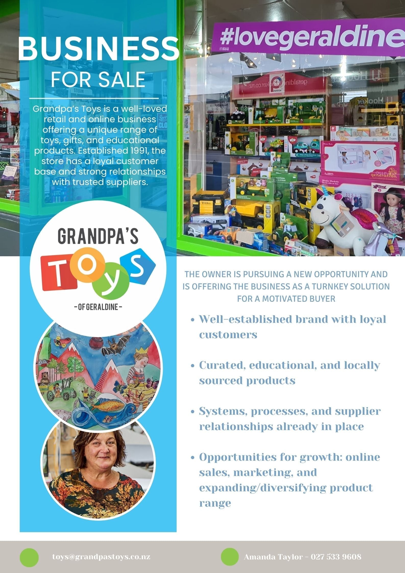 Grandpa’s Toys – A New Chapter Begins