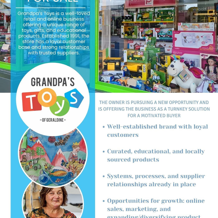 Grandpa’s Toys – A New Chapter Begins