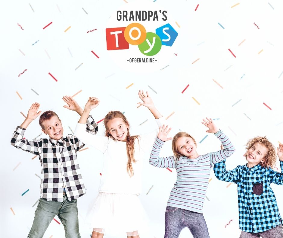 Children have fun with Grandpas Toys Independent NZ Toy shop