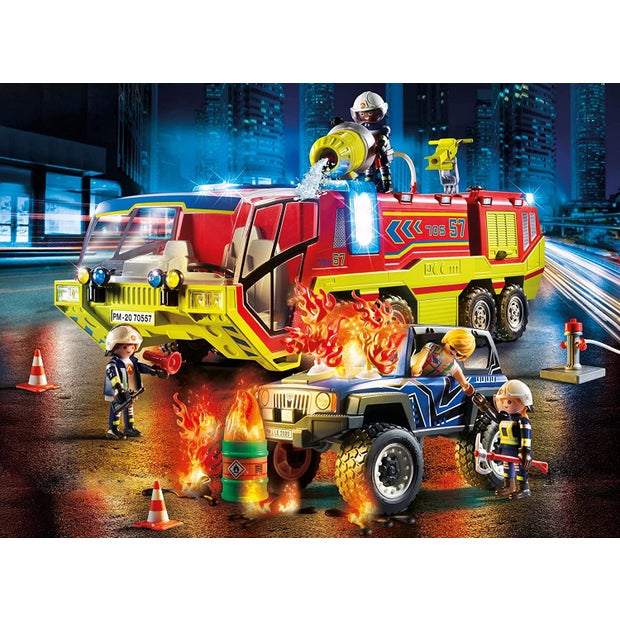 Playmobil emergency scene from Grandpas Toys.