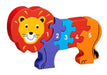 Wooden 1-5 Puzzle - Lion