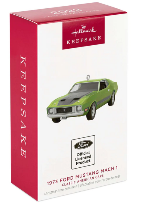 Hallmark Keepsake 2023 - 1973 Ford Mustang Mach 1