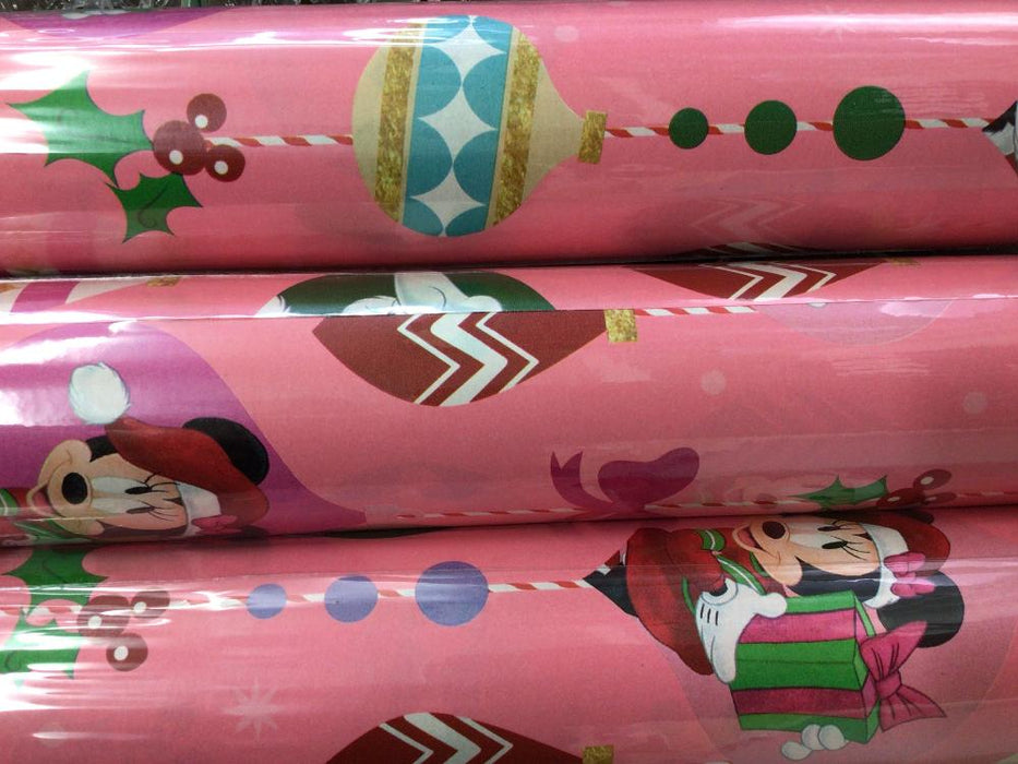 Minnie Mouse Christmas Wrapping Paper