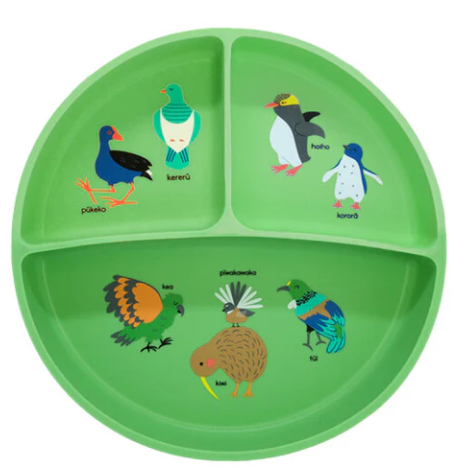 Kiwi Kids Silicone Plate