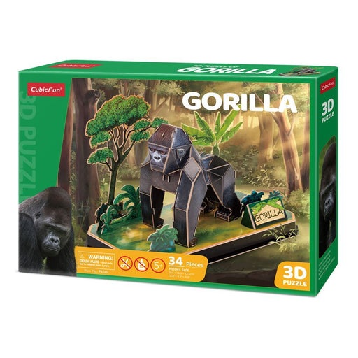 3D Animal Pals Puzzle - Gorilla