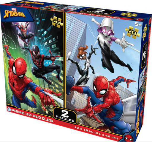 Marvel Value Pack 3D Puzzle 300pc - Spiderman