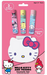 3pc Hello Kitty &amp; Friends Scented Lip Gloss w/ Cosmetic Bag 4.5ml Kids 5y+