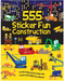Construction sticker book