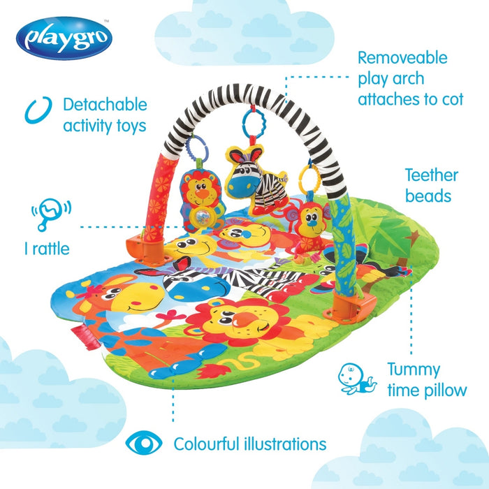 5 In 1 Safari Baby PlayGym