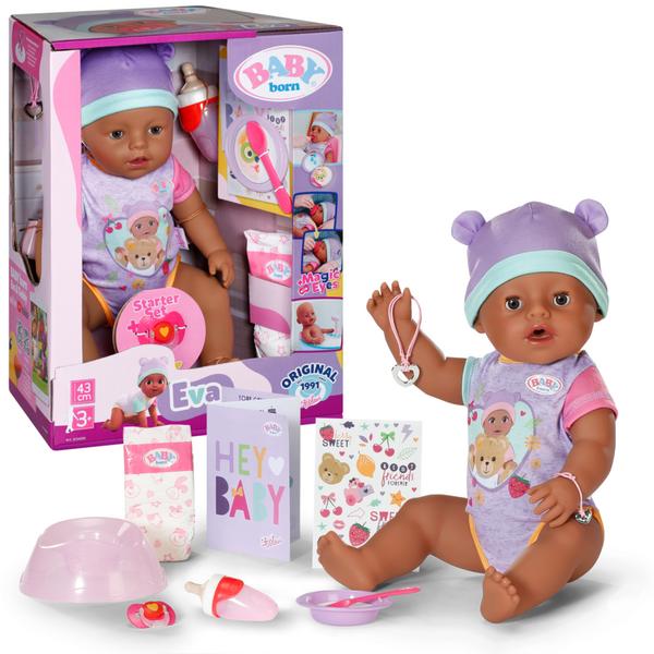 Baby Born Doll Eva and accessories