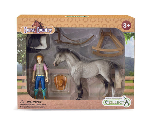 CollectA Cowgirl Rider & Accessories Set