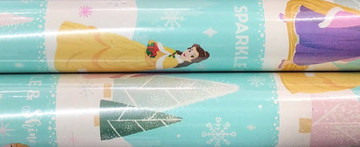 Disney Princess Christmas Wrapping Paper - Sparkle & Shine