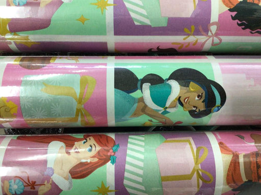 Disney Princess Christmas Wrapping Paper - Season's Greetings