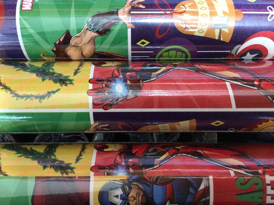 Avengers Christmas Wrapping Paper