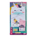 Packaged children's towel set with cartoon design on a white background