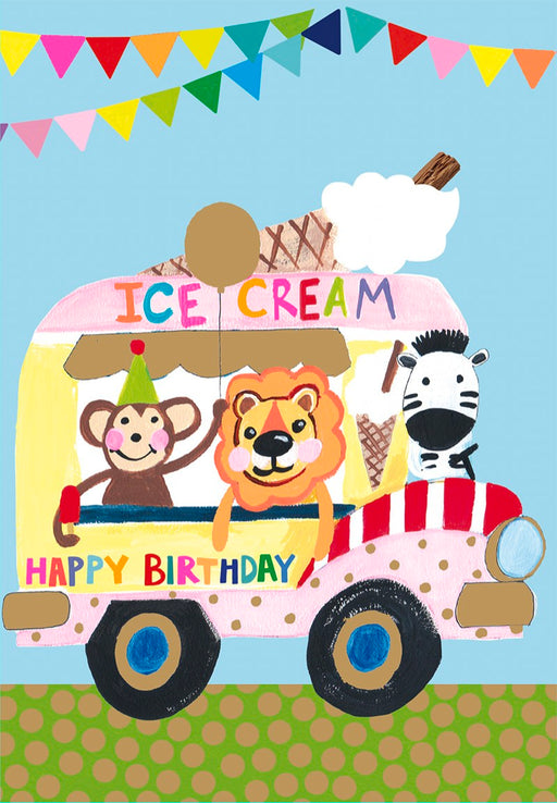 Birthday Card - Ice Cream Truck