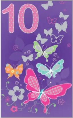 Birthday Card - Age 10