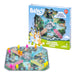 Board game with 'Bluey' branding and packaging on a white background