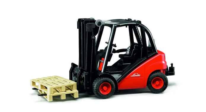 Red Forklift W Pallets - Grandpas Toys Geraldine 