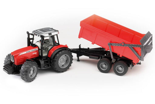 Bruder Massey Ferguson 7480 with Trailer