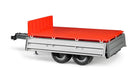 Bruder Tipping Trailer - Red/Grey