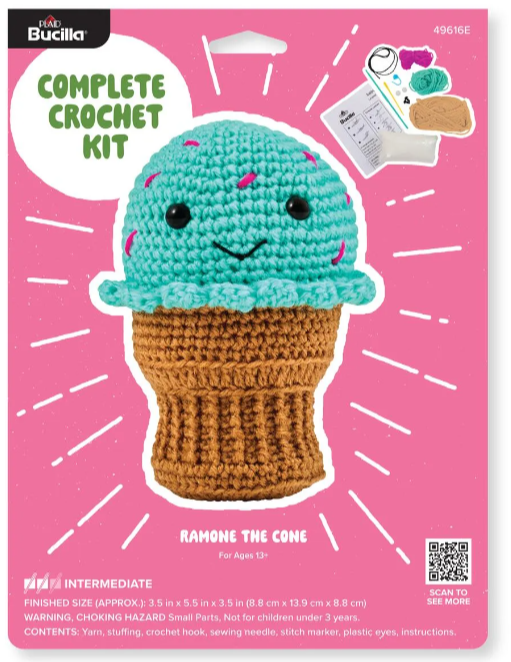 Bucilla Amigurumi Kite - Romone the Cone