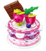 KEEPPLEY Build & Fun Handmade Cake - Pinksh Strawberry