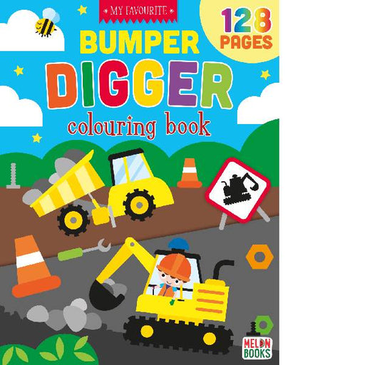 Bumper Digger Colouring Book