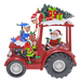 Cotton Candy Lantern - Christmas Magical Tractor with Elves