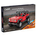 Red Jeep Building Brick Set - Grandpas Toys Geraldine 