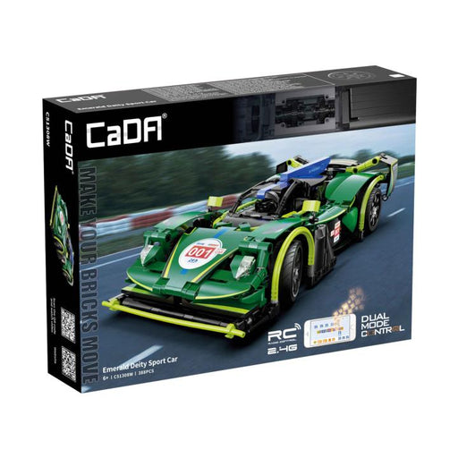 RC Green Race Car Building Set - Grandpas Toys Geraldine 