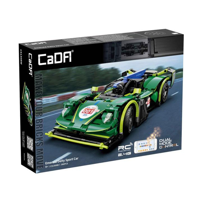 RC Green Race Car Building Set - Grandpas Toys Geraldine 