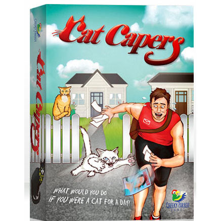Cat Capery Card Game - What would you do if you were a cat for the day?