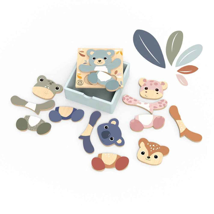 Wooden Dress Up Puzzle - Grandpas Toys Geraldine 