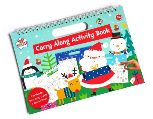 Christmas Carry Along Activity Book