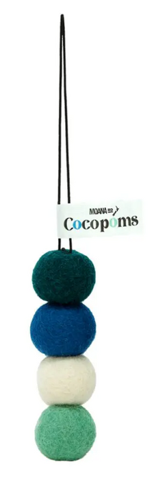 Moana Rd Coco Poms - Blue