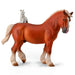 Draft Horse W Cat Figurine - Grandpas Toys Geraldine