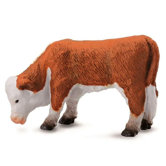 Hereford Calf Figurine - Grandpas Toys Geraldine 