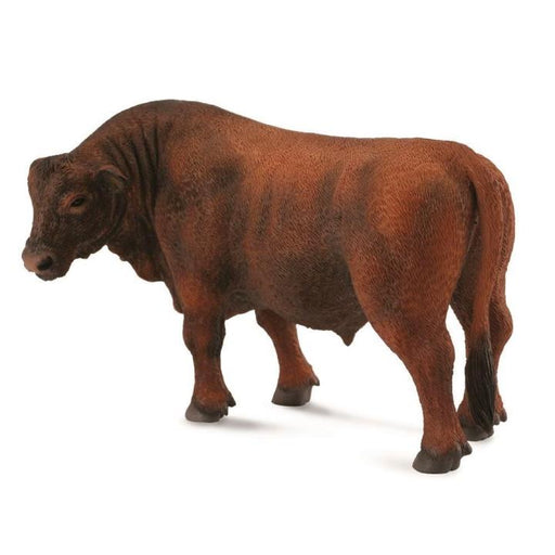 Red Angus Bull Figurine - Grandpas Toys Geraldine 