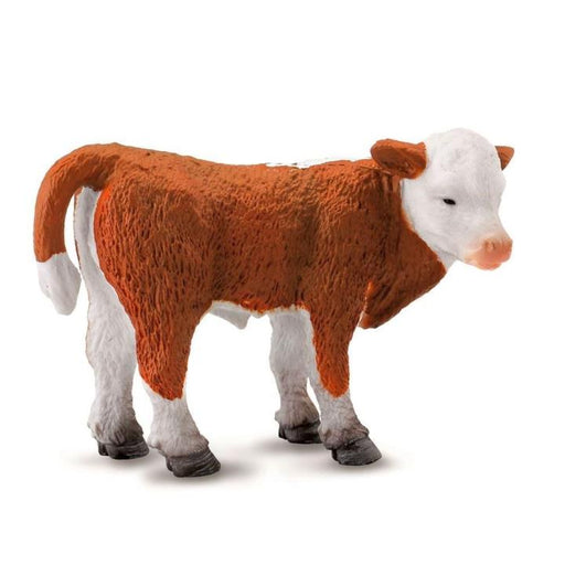Hereford Calf Figurine - Grandpas Toys Geraldine