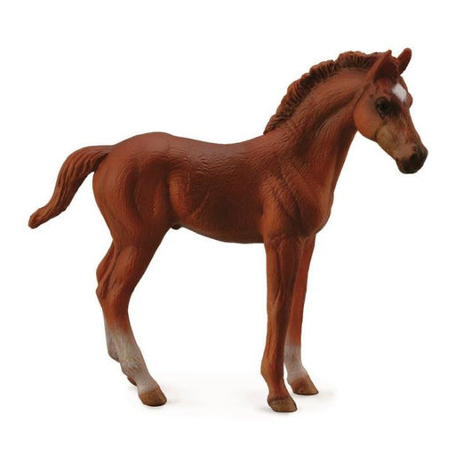 Chestnut Thoroughbred Foal Figurine Grandpas Toys Geraldine 